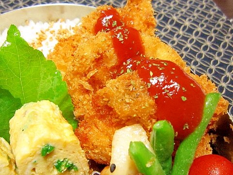 お弁当おかず★鶏胸肉のミラノ風カツレツ